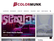 Tablet Screenshot of colormunk.com